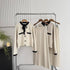 Premium Ribbon Collar Soft Sweater With Skirts Sets